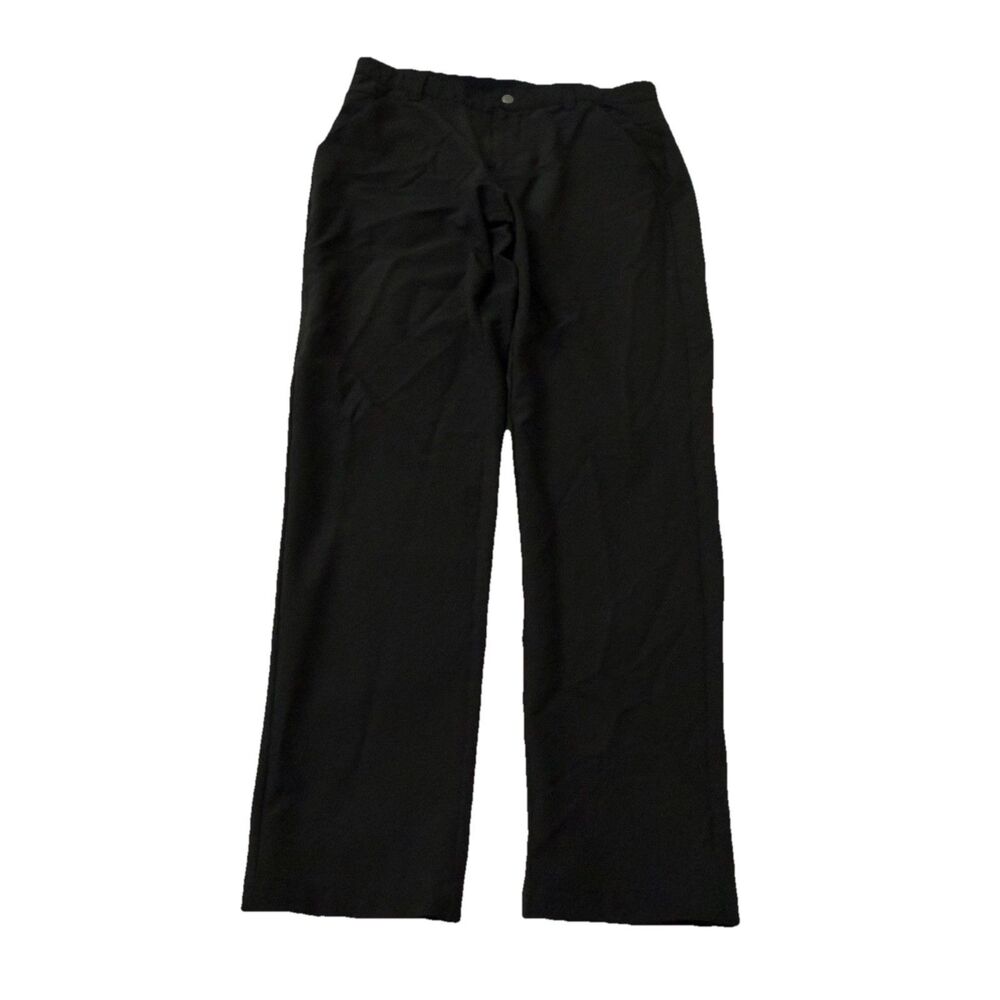 BYLT Kinetic Pants Mens 33 x 29 Black Chino Performance Stretch Golf Outdoors